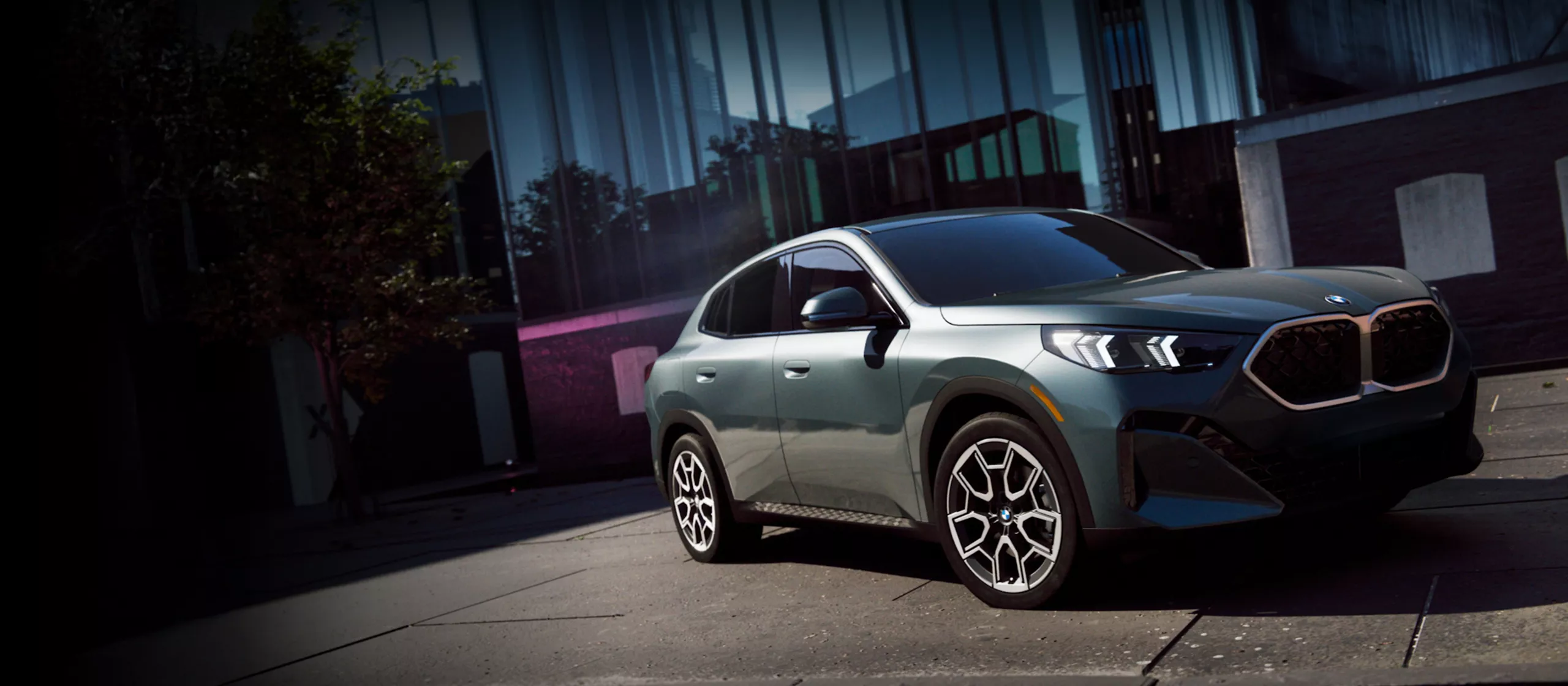 Exterior The Bmw X2 Coupe Suv Parked In An Urban Landscape