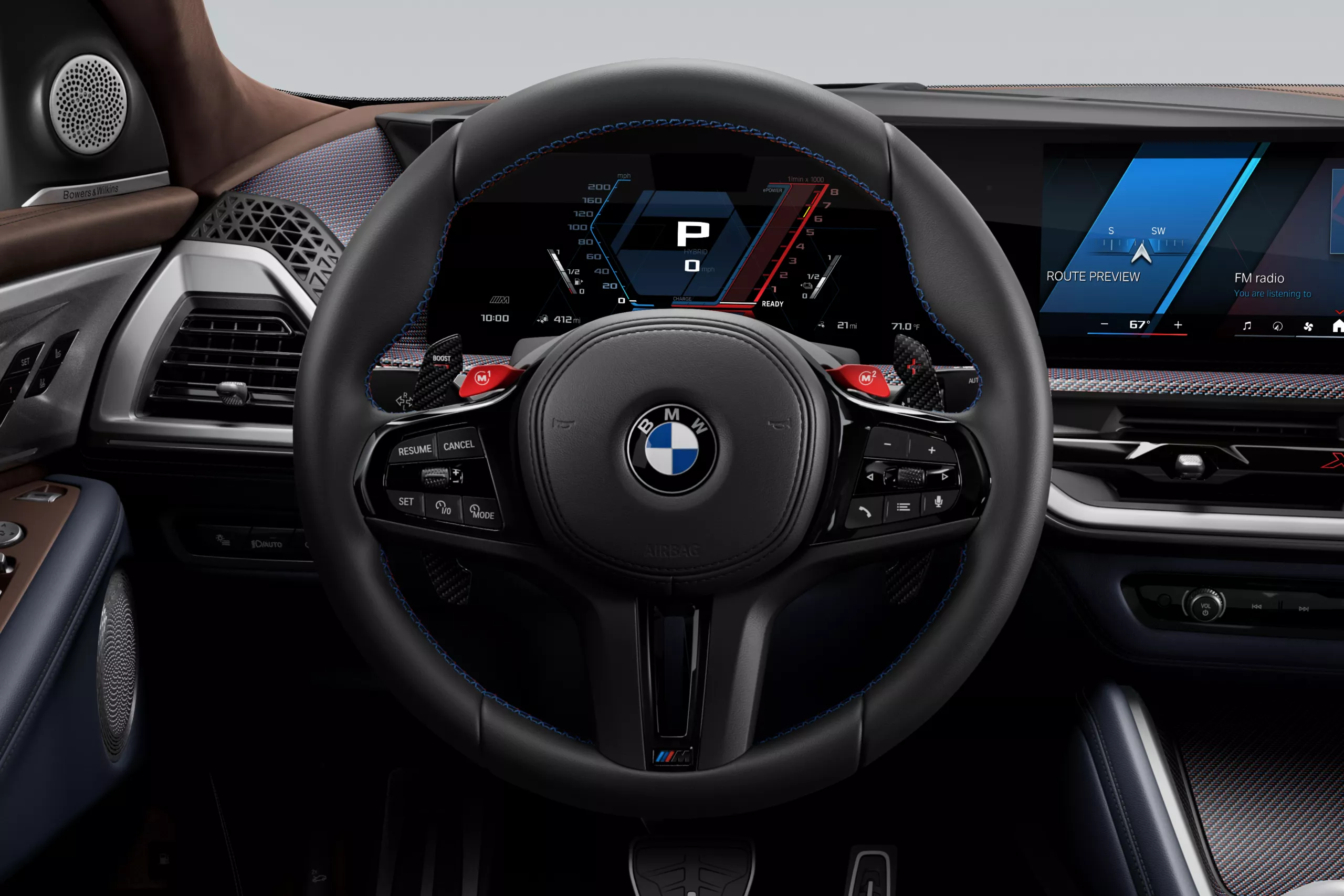Interior Bmw Xm M Setup Buttons