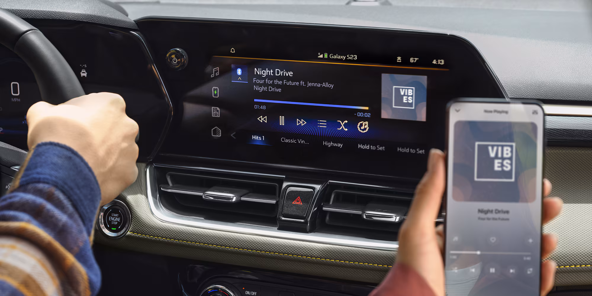 Interior Smartphone Bluetooth Connect To The Infotainment System Inside The 2026