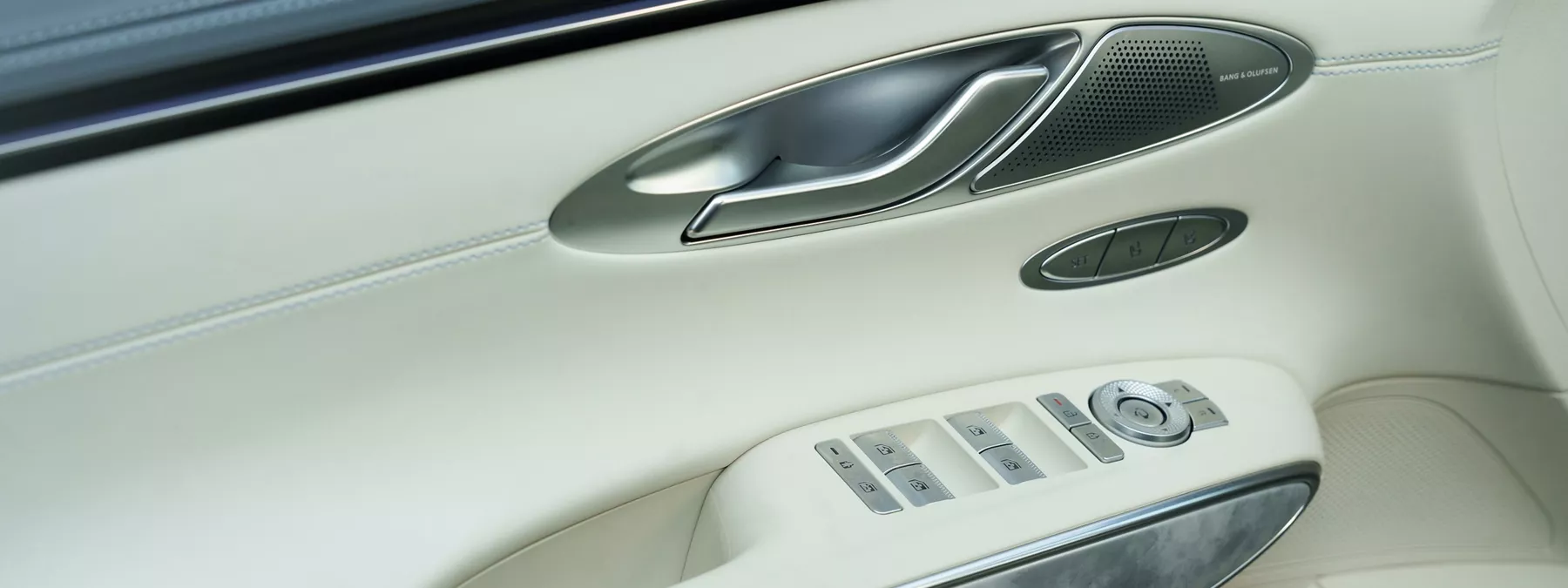 Interior Interior Close Up Of Driver Side Door Panel On Genesis Electrifi