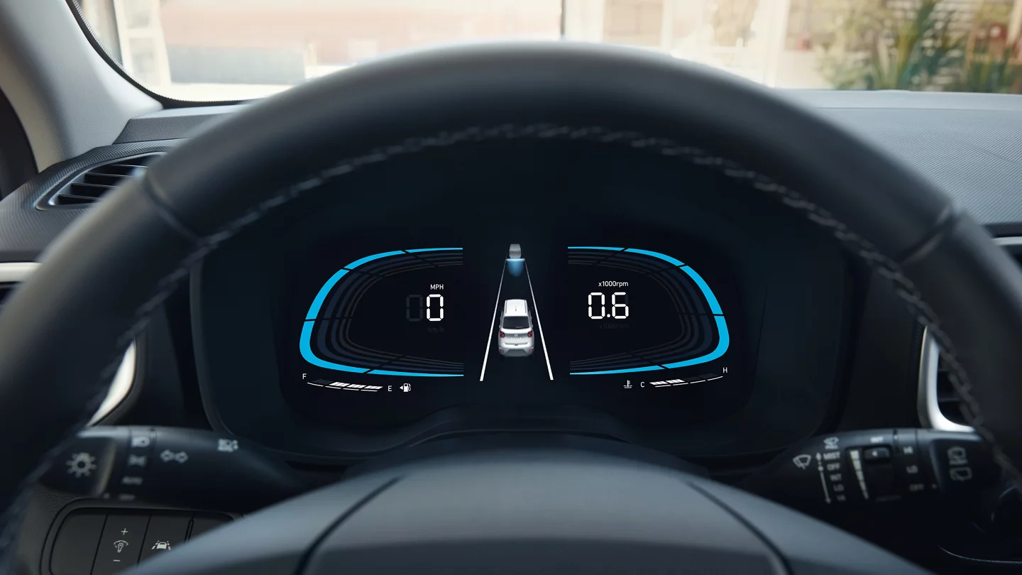 Interior 2026 Venue Digital Gauge Cluster