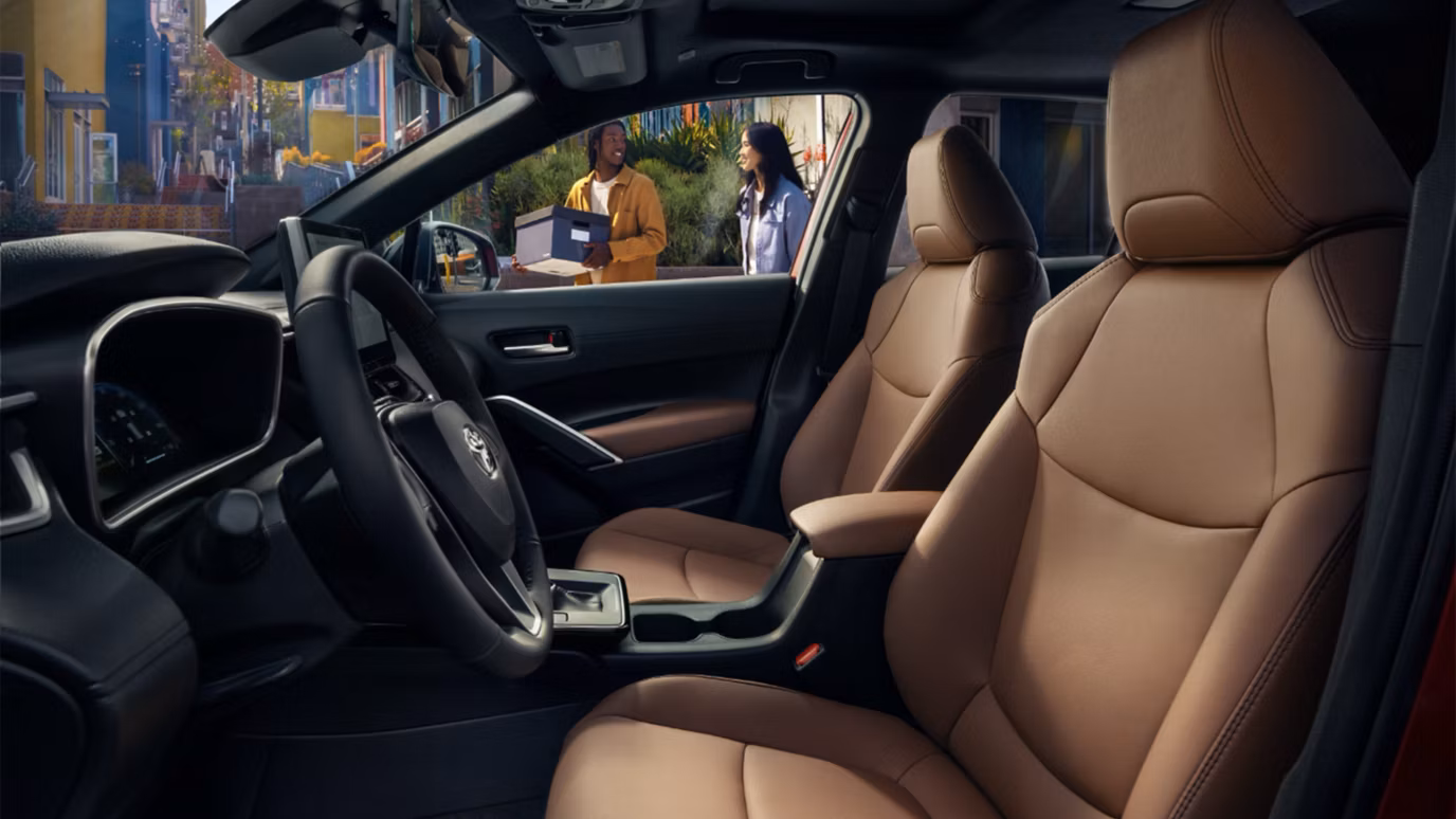 Interior Xle Interior Shown In Portobello Softex Trim Prototype Shown With Option