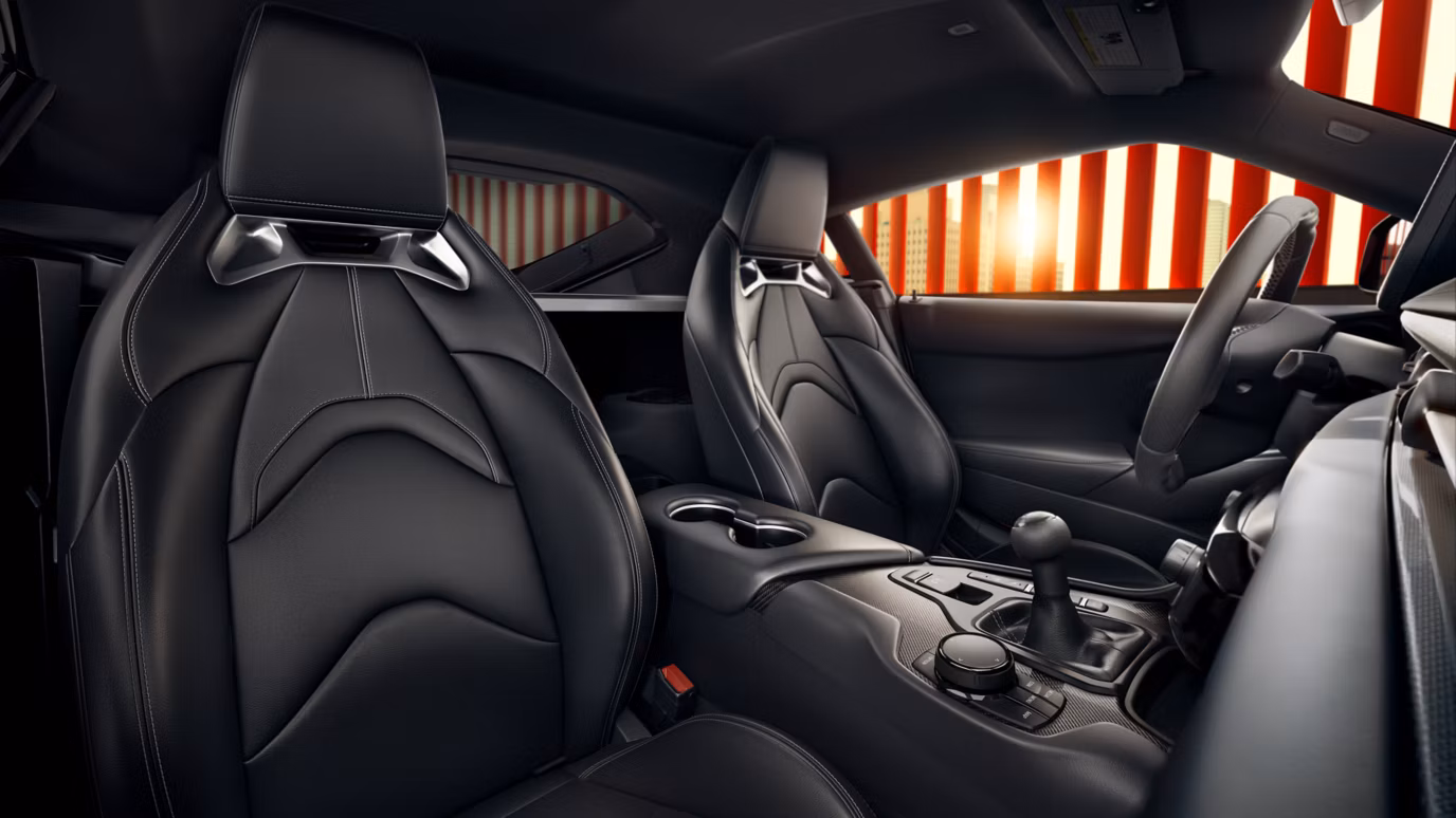 Interior 3 0 Premium Interior Shown In Black Leather Trim Prototype Shown With Op