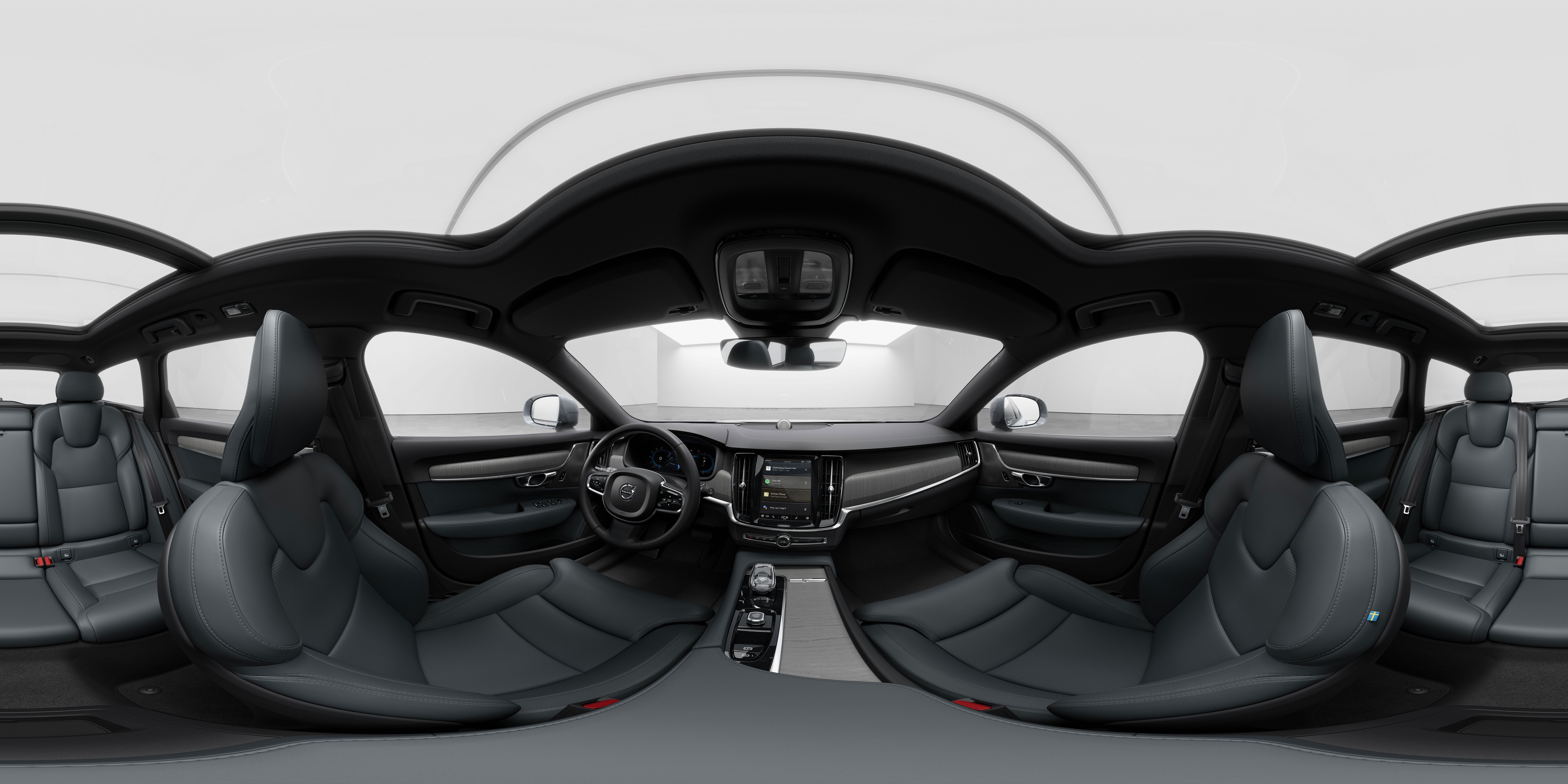 Interior Cabin Interior Of The Volvo V90 Cross Country